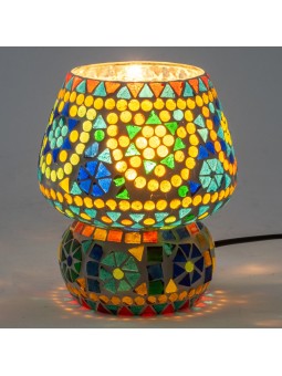 Lampara mosaico sobremesa