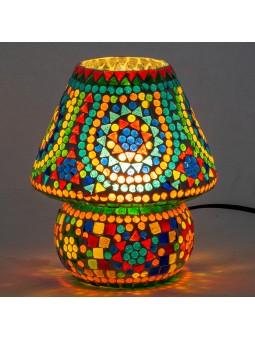 Lampara mosaico sobremesa