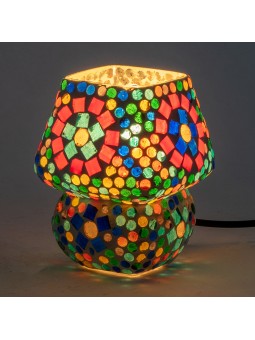 Lampara mosaico sobremesa