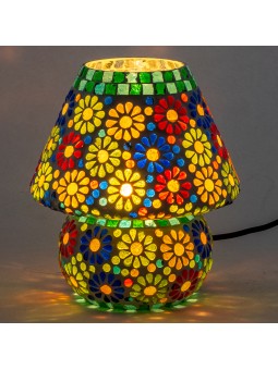 Lampara mosaico sobremesa