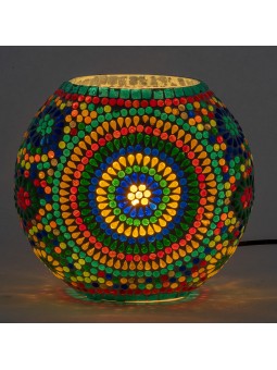 Lampara mosaico sobremesa