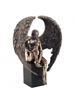 Figura hombre alas s/pedestal