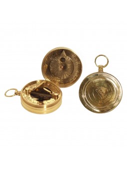 Reloj solar/brujula bolsillo