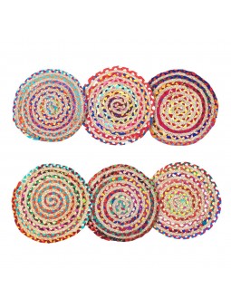 Salvamantel mult.35x35 c/jute