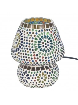 Lampara seta peq.mosaico