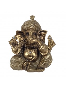 Ganesh sentado dorado