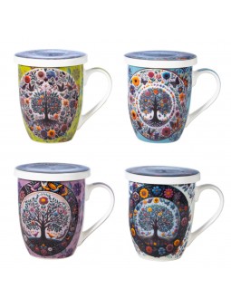 Mug y filtro arbol c/caja...